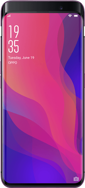 Oppo Find X 128 Gb Bordeaux Red Front - Oppo Find X (710x710), Png Download