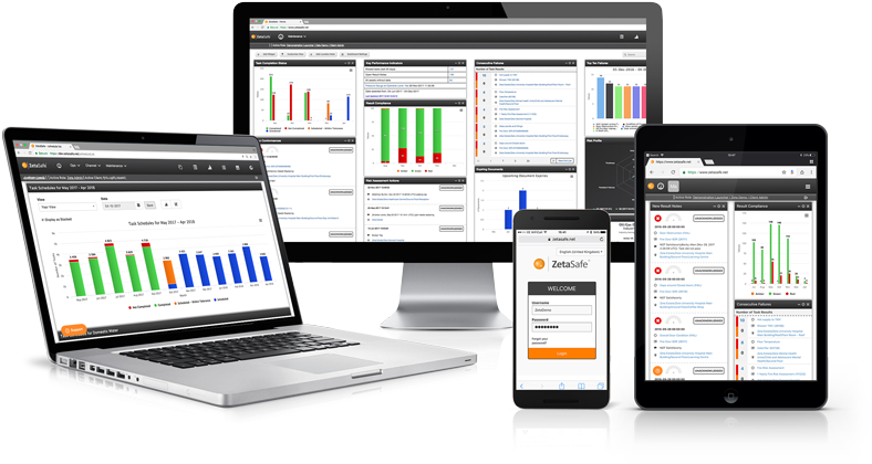 Software App For Legionella Monitoring - Netbook (900x481), Png Download