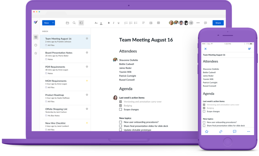 Boxnotes Ui - User Interface (843x509), Png Download
