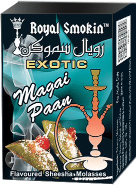 Magai Paan - Royal Smoking Hookah Flavours (405x391), Png Download