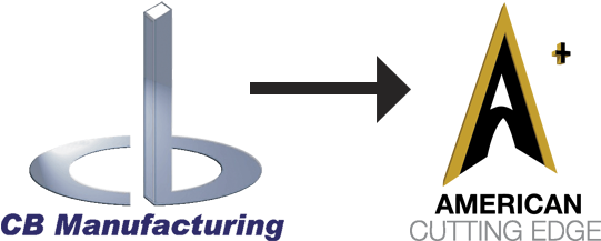 Cb Manufacturing Is Now American Cutting Edge - Cb Manufacturing & Sales Co., Inc. (600x240), Png Download