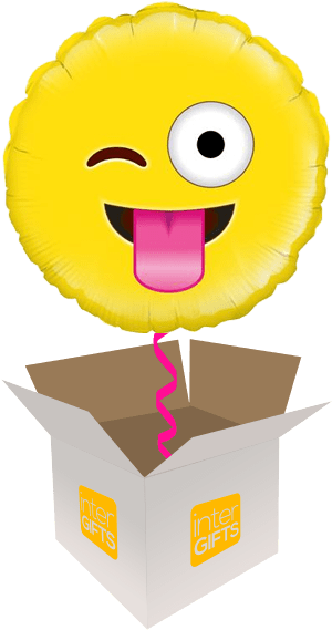 Emoji Helium Balloons Delivered In The Uk By Interballoon - 46cm Cool Emoji Sunglasses Design Foil Party Balloon (568x568), Png Download