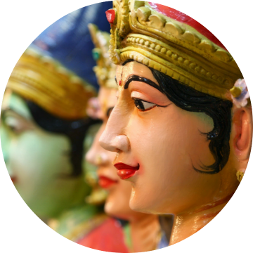 Hindu Deities - Temple (360x360), Png Download