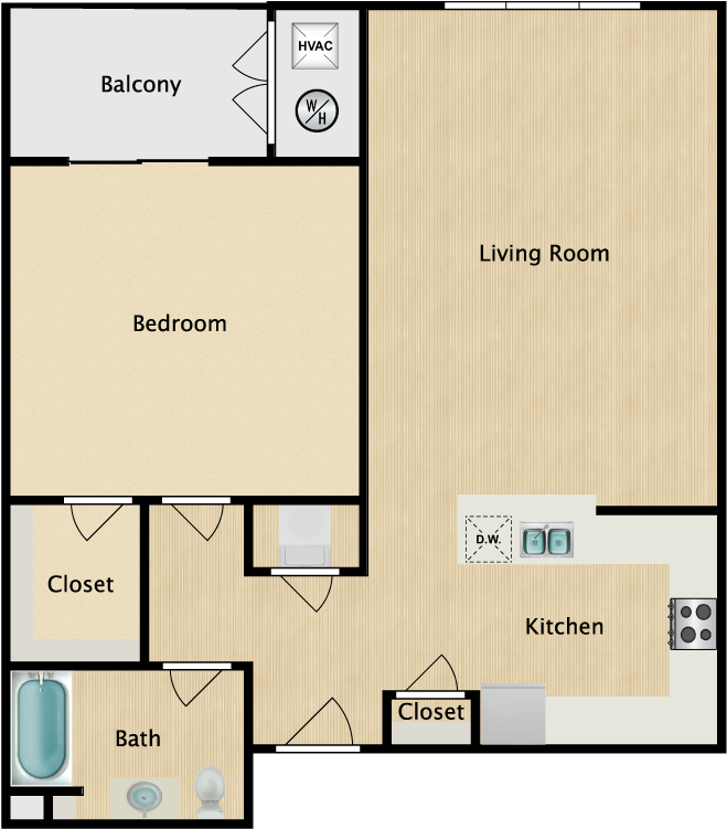 Furnish This Floor Plan - Villa (750x750), Png Download