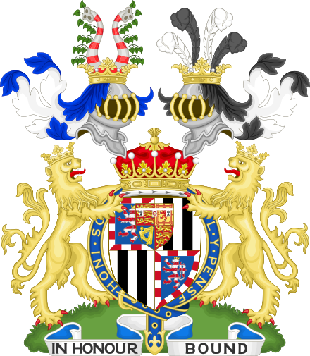 Arms - Marquess Of Milford Haven Coat Of Arms (440x505), Png Download