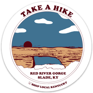Take A Hike Decal - Decal (393x393), Png Download