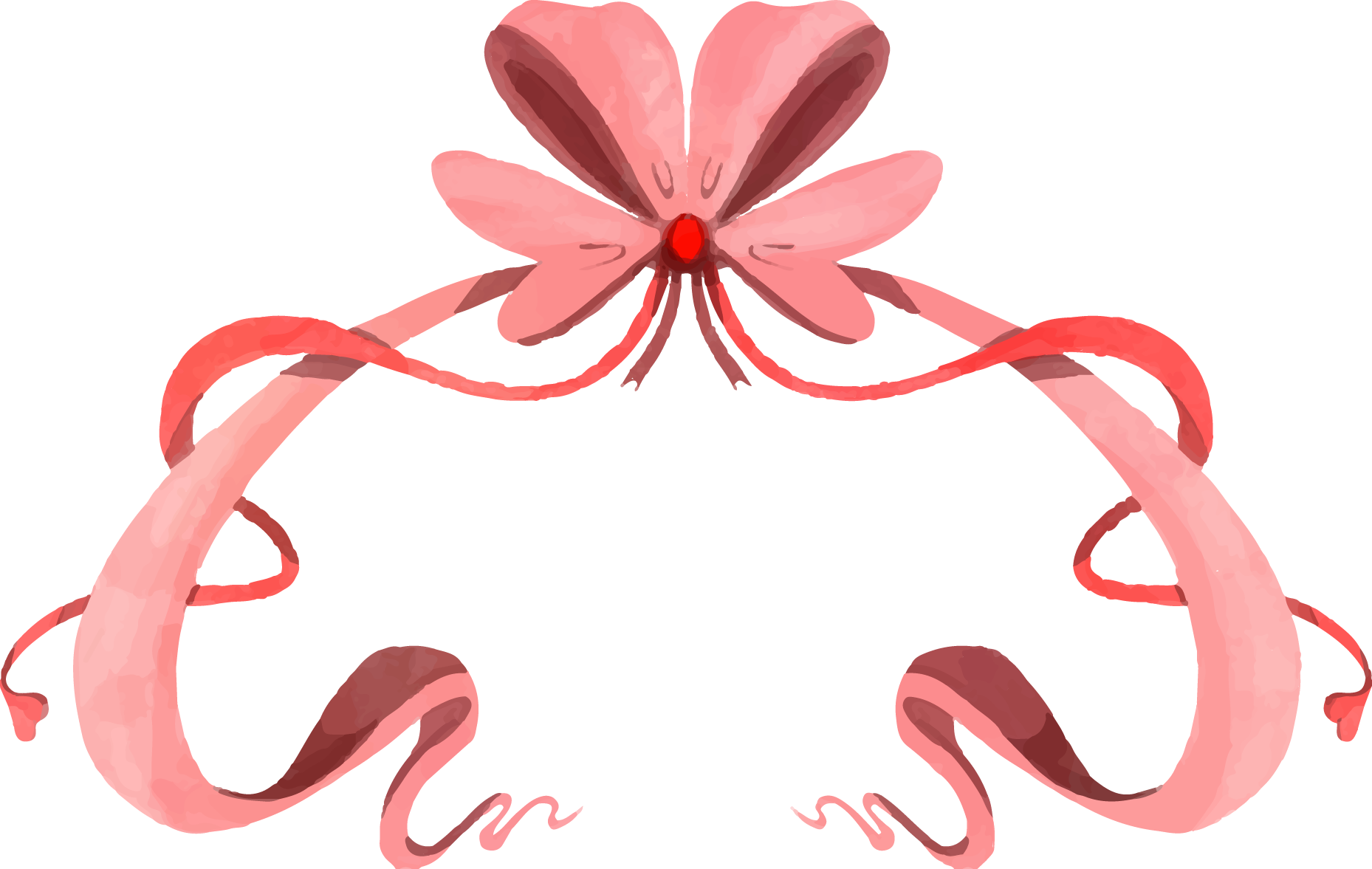Invitation Clip Art Vector Hand Painted Handpainted - Monograma Em Png Casamento Para Editar (1858x1177), Png Download
