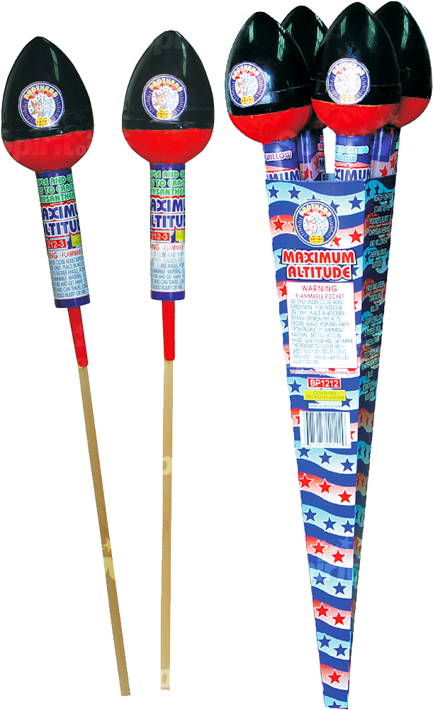 Rocket Fireworks (1000x1000), Png Download