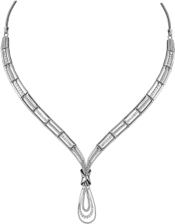 Orra Platinum Necklace - Platinum Chains For Womens (400x400), Png Download