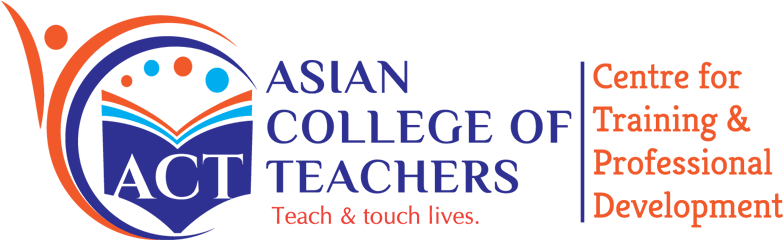 Asian College Of Teachers Certificate (785x248), Png Download