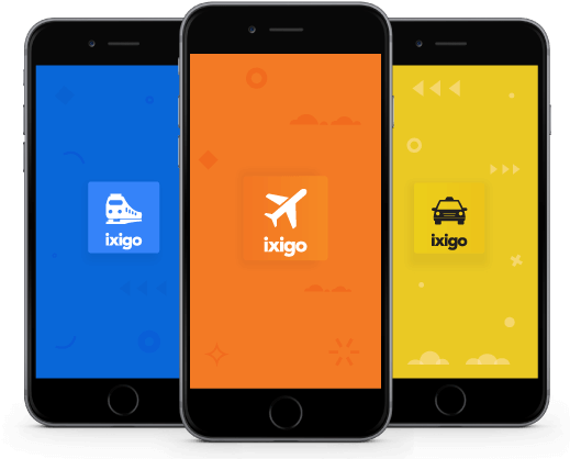 Ixigo Mobile Apps - Smartphone (841x428), Png Download