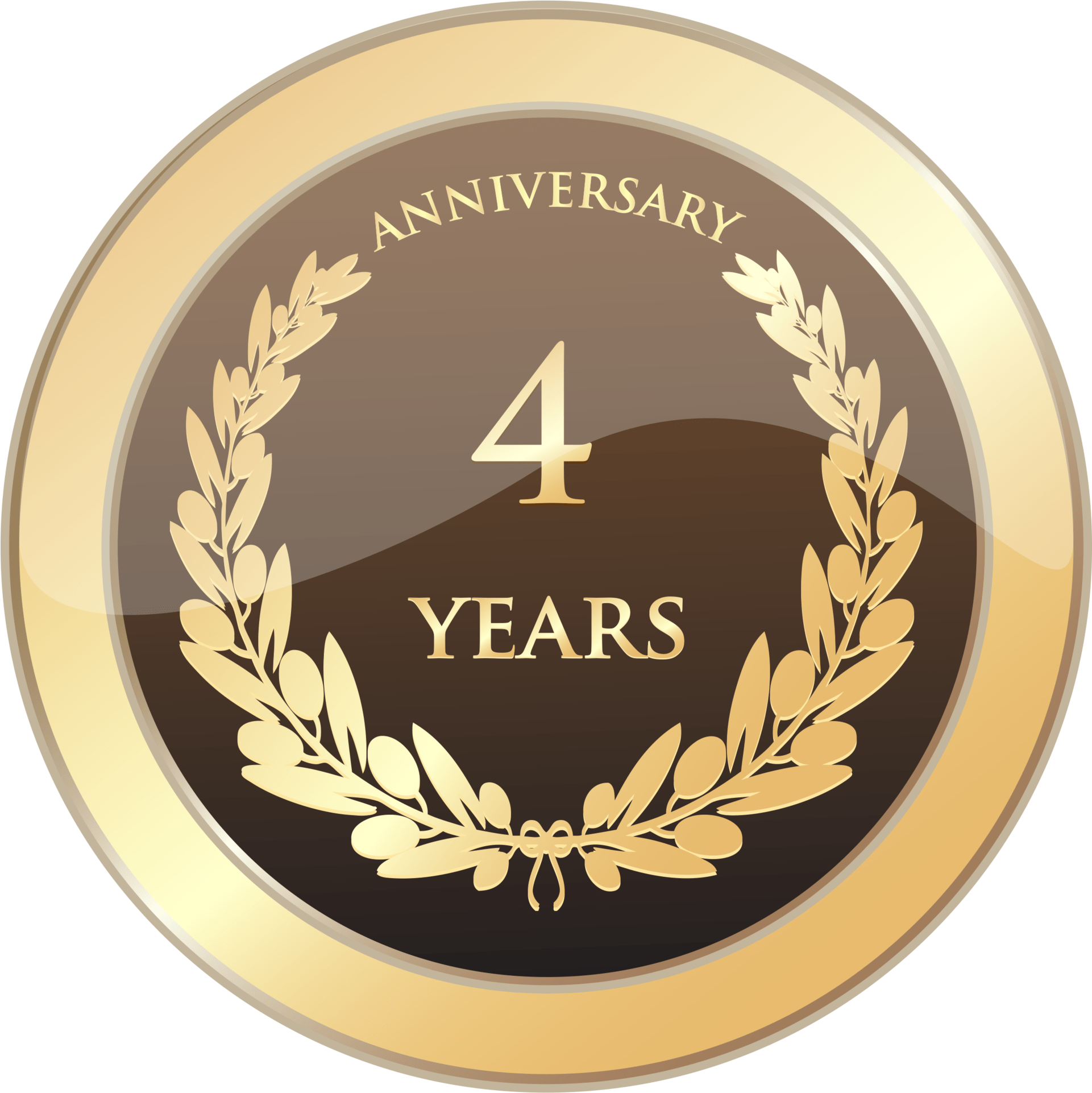 4th Anniversary Of Rdh Sir's Official Website - Happy 4th Work Anniversary (1920x1952), Png Download