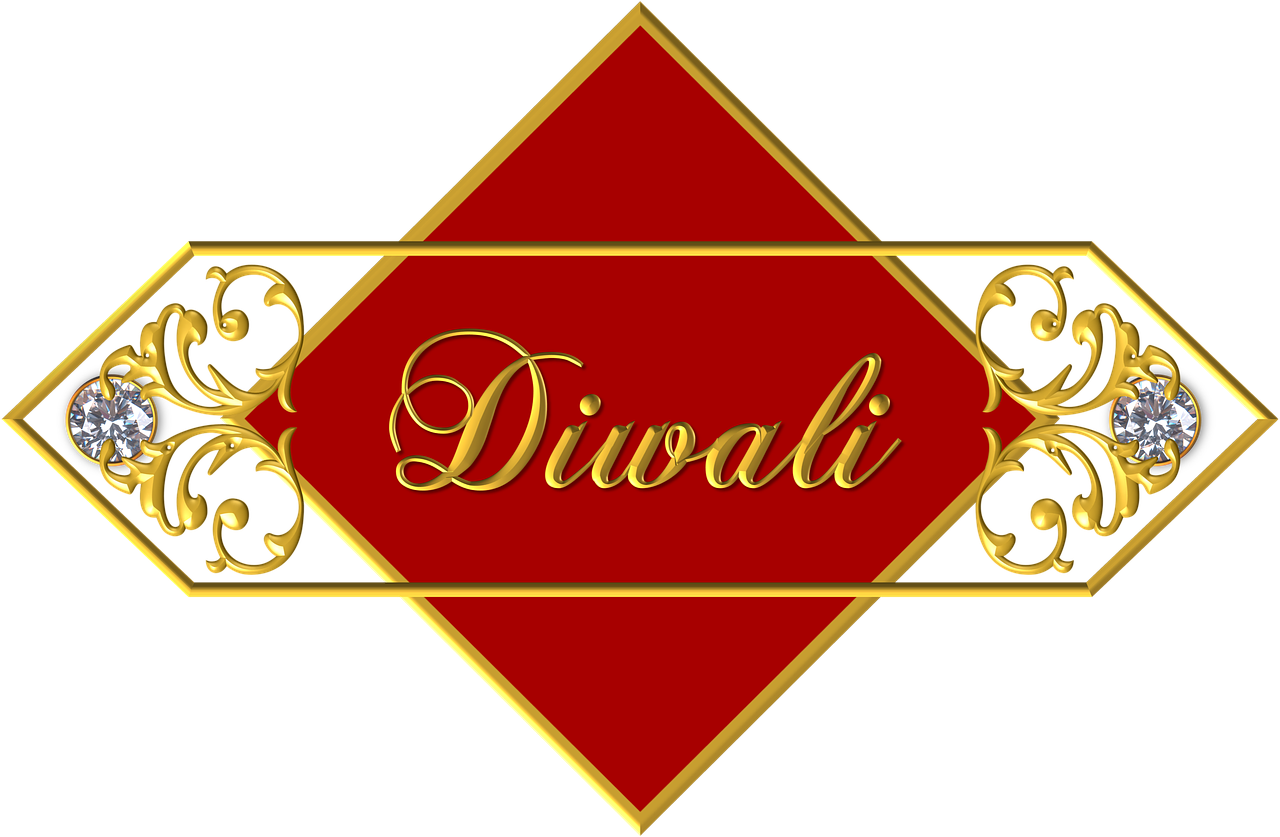 Diwali Ornament Banner - Happy Diwali 2018 Png (1280x837), Png Download