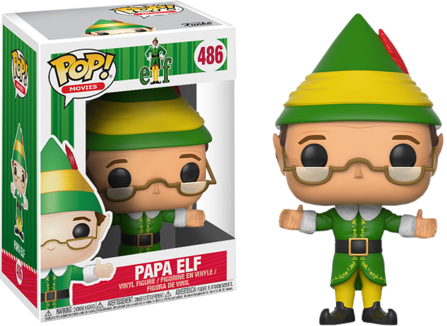 Movies Elf Papa Elf - Elf Funko Pop (633x462), Png Download