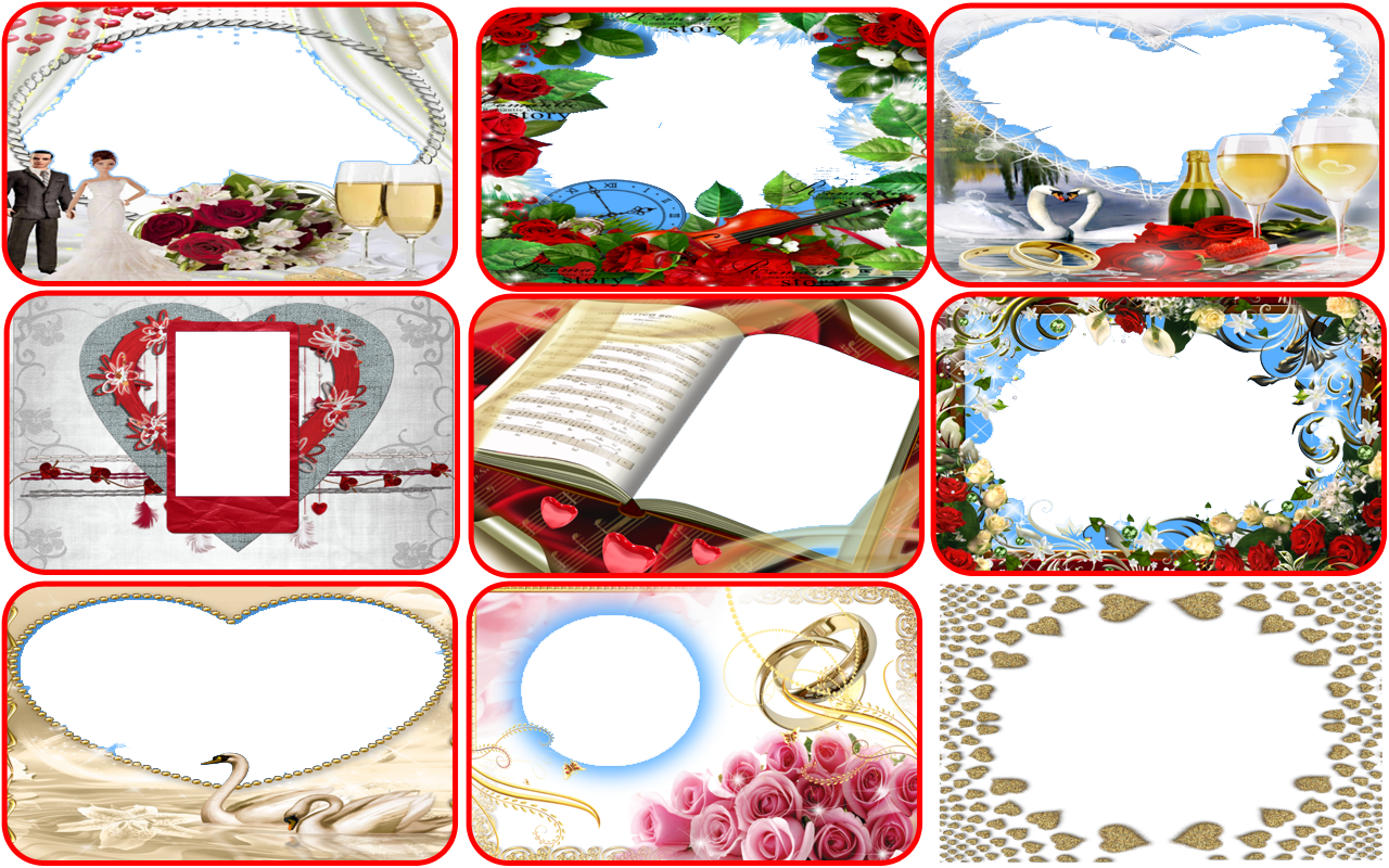 Make Your Love More Romance With Wedding Frames *** - New Wedding Photo Frames (1280x800), Png Download