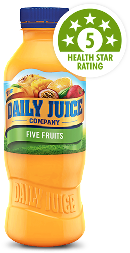 Product Five Fruits - Daily Juice Orange Mango (630x530), Png Download
