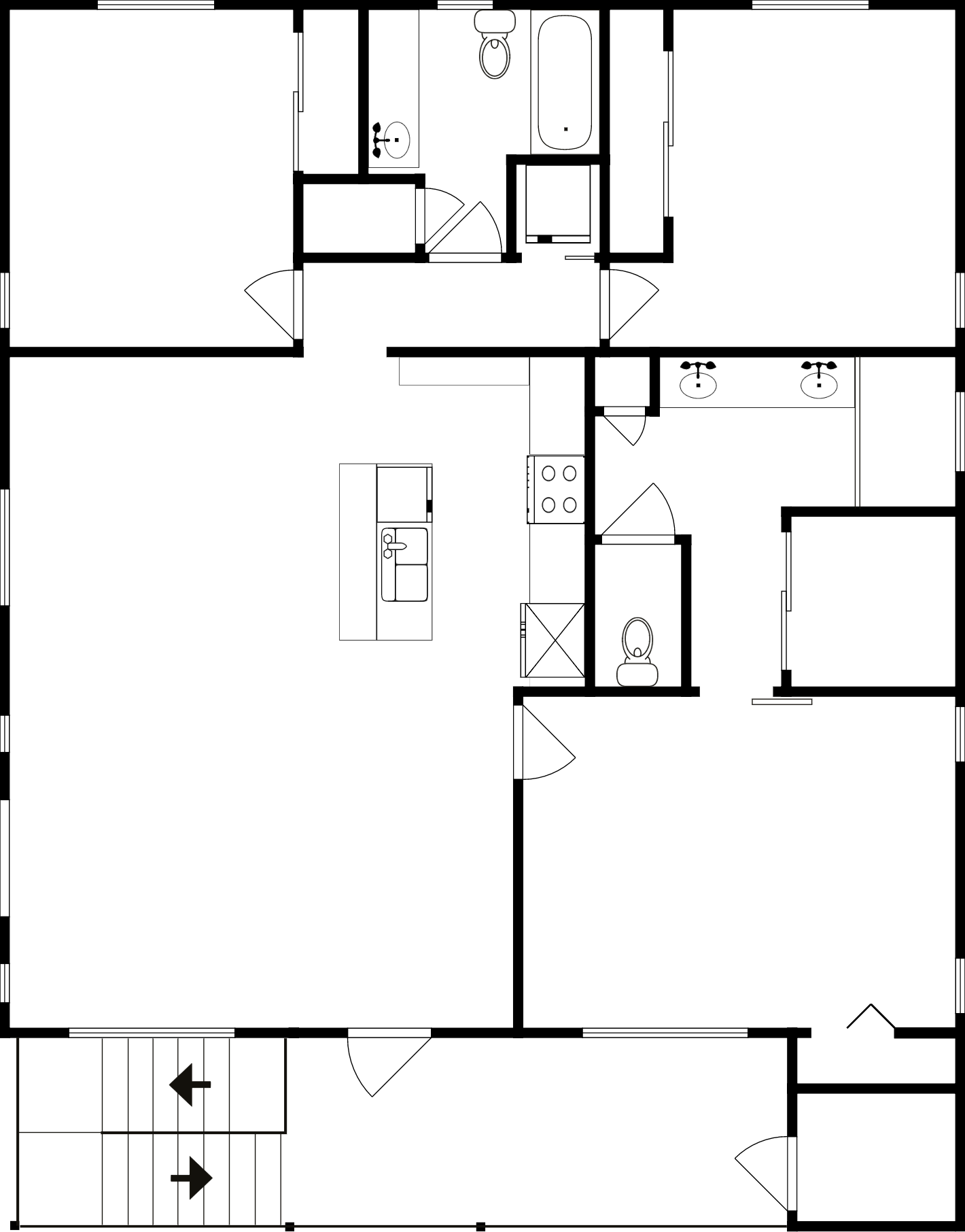 Download Floorplan - Diagram (1420x1812), Png Download