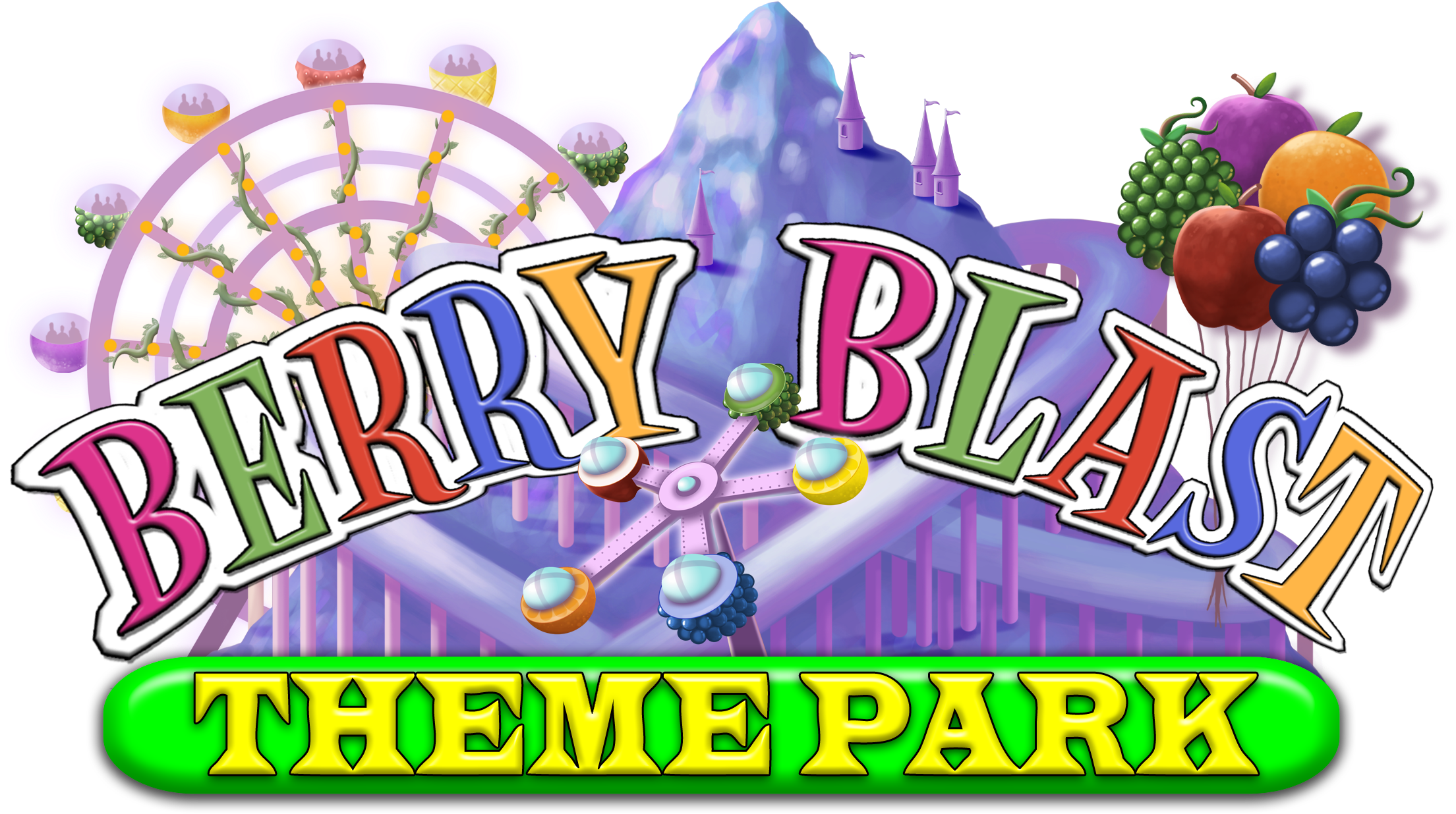 Berry Blast Theme Park Series Tips - Berry Blast Theme Park (2271x1314), Png Download