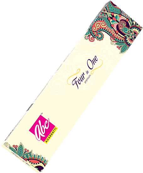Four In One Abc - Incense Sticks Box Png (680x680), Png Download