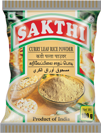 Curry Leaf Rice Powder - Sakthi Garam Masala 200g (480x486), Png Download