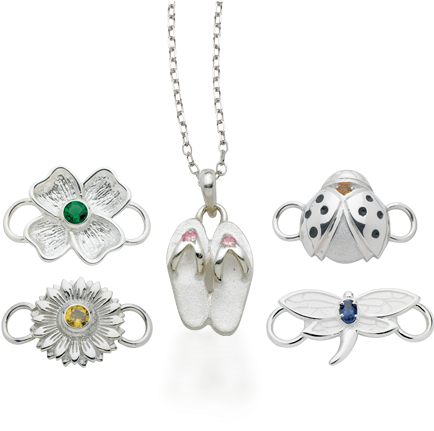 Pennsylvania Lestage - Marathon Sunflower Yellow Cz Bracelet Clasp - Sterling (480x430), Png Download