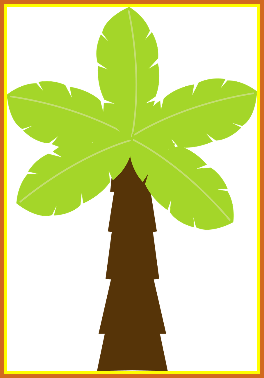 Unbelievable U F Imprimibles - Palmeira Safari (908x1300), Png Download