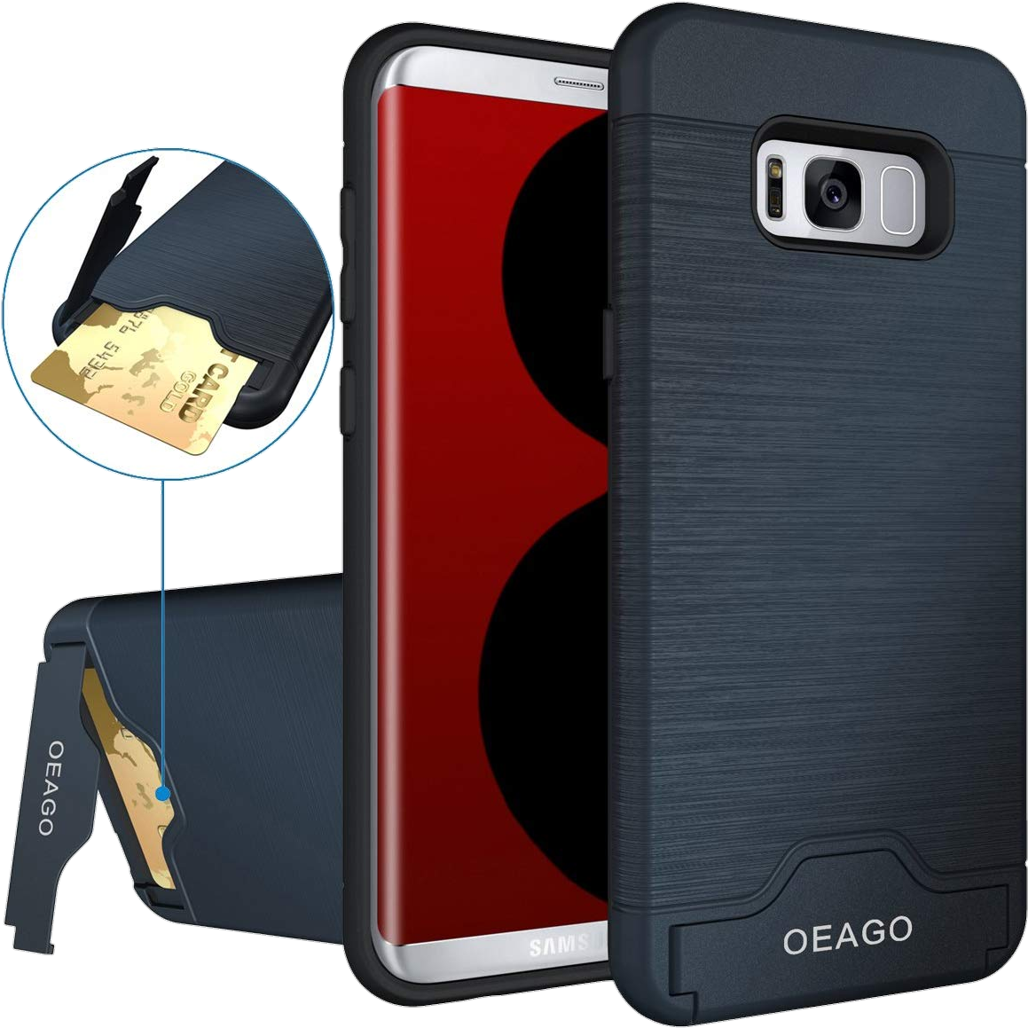 Reviews - Best Galaxy S8 Cases (1170x1163), Png Download