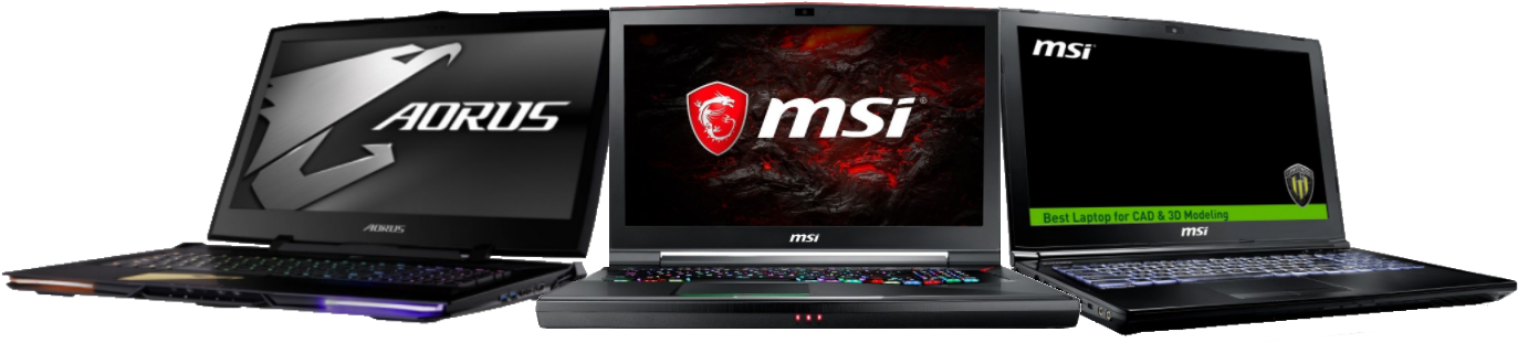 Gaming Laptops From Aorus And Msi - Aorus X3 Plus V7-cf1 13.9" Gaming Laptop - Black (1424x349), Png Download