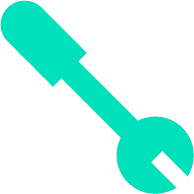 Tool Spanner Maintenence Support Icon Green Mayfly (499x499), Png Download