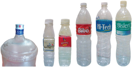 Mineral Water Pet Bottle Sleeve - Water (500x272), Png Download