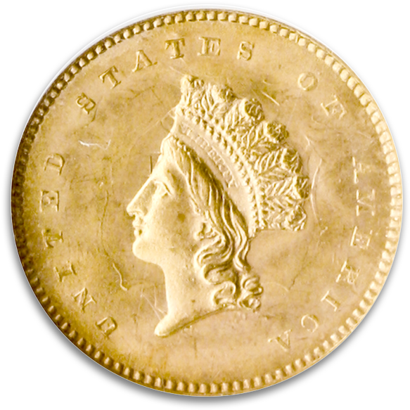 Gold Dollars - Coin (600x600), Png Download