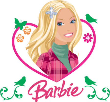 I'm A Barbie Girl In A Barbie World Life In Plastic - Barbie Spring Activity Annual 2009 [book] (450x417), Png Download