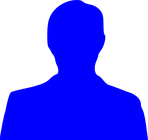 Person Outline Clip Art - Shadow Outline Of A Person (600x568), Png Download