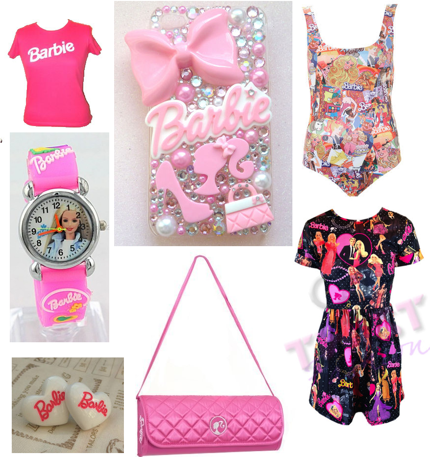 I'm A Barbie Girl - Barbie Zipbin Clutch (897x968), Png Download