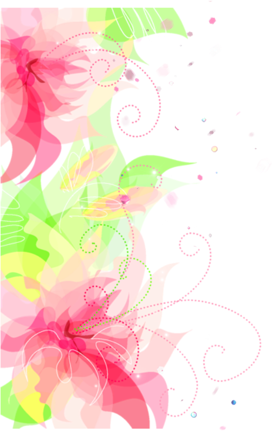 Ftestickers Border Flowers Floralpattern Pink - Pink Floral Transparent Background (1024x1024), Png Download