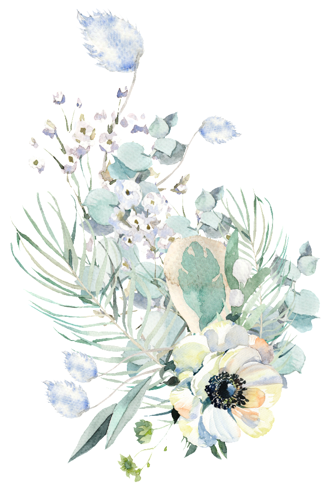 Hand Painted Representative Of Pure Love Wedding Card - Portable Network Graphics (1024x1024), Png Download