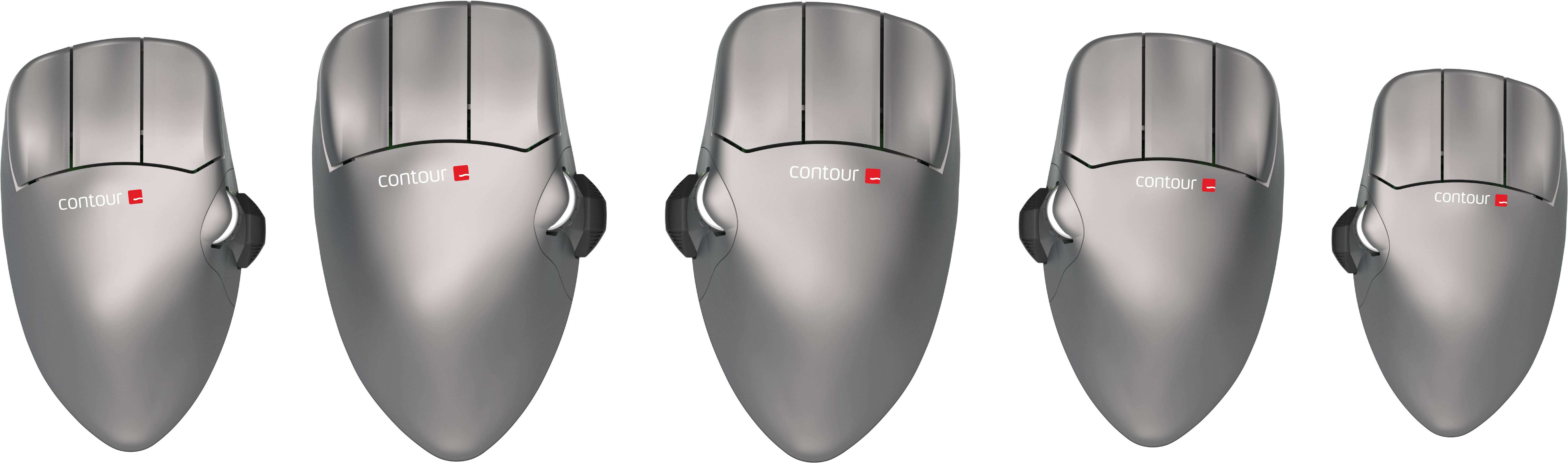 Contour Design Best Ergonomic Mouse Rollermouse Pain - Computer Mouse (6442x2975), Png Download