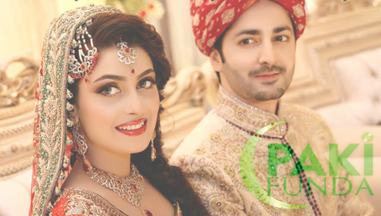 The Power Celebrity Couple Got Married Back In - Baraat Ceremony Of Pakistan (750x425), Png Download
