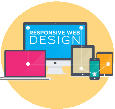 Web Design - Responsive Websites (401x382), Png Download