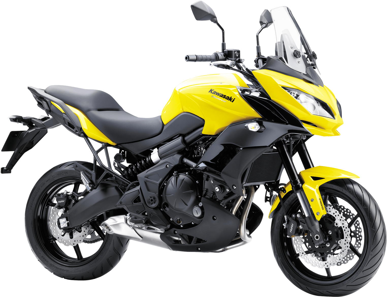Bike Png Bike Png - Kawasaki Versys 650 Yellow (1609x1249), Png Download