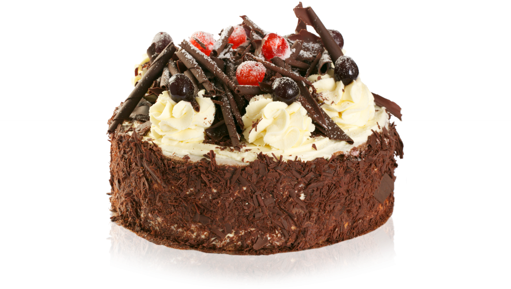 Black Forest Gateau - Black Forest Gateau Transparent (500x334), Png Download