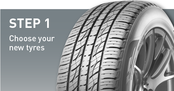 Choose Your Tyres - Kumho 245 55r19 Kl33 (612x350), Png Download