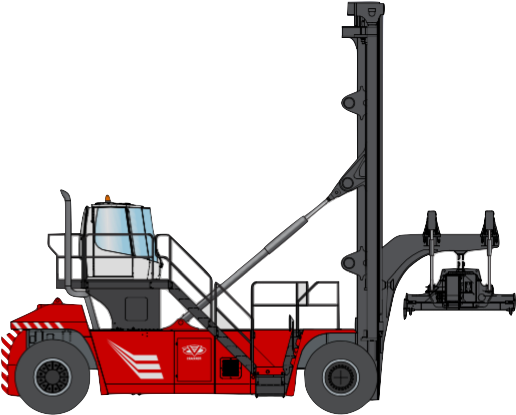 Forklifts & Gantry Trucks/toplifts (618x478), Png Download