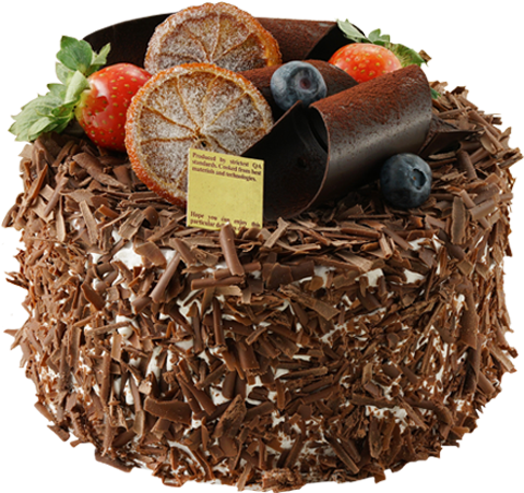 Black Forest Indulgence - Black Forest Gateau (500x500), Png Download