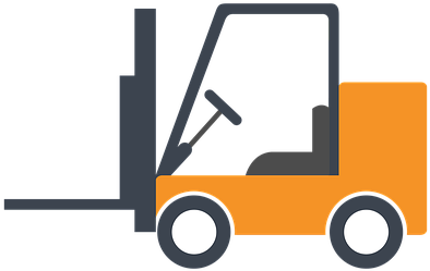 Heavy, Lifter, Weight, Forklift, Load - Diagram Udźwigu Wózka Widłowego (509x340), Png Download