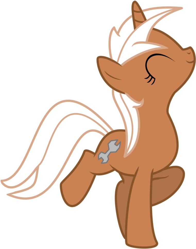 Sintakhra, Background Pony, Eyes Closed, Female, Mare, - Cartoon (1040x1024), Png Download
