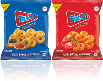 Tat-o Corn Rings Comes In Four Delectable Flavours - Delhi (488x302), Png Download