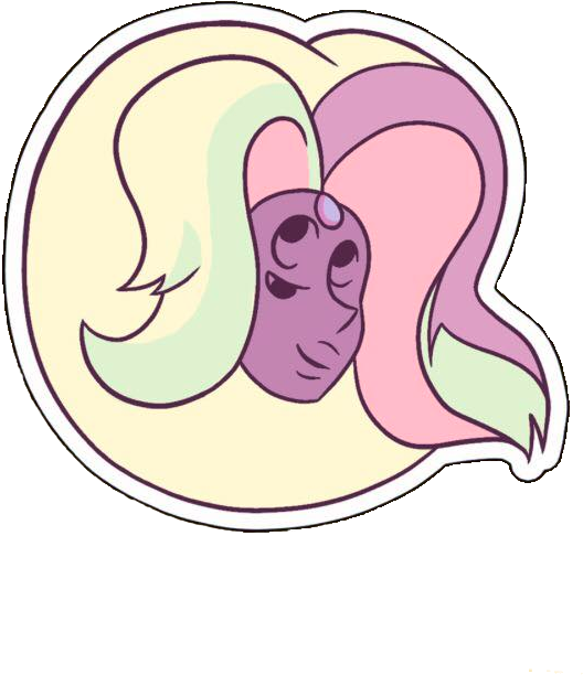 Rainbow Quartz Sticker By Mokkaquillart - Steven Universe Sticker Garnet (749x739), Png Download
