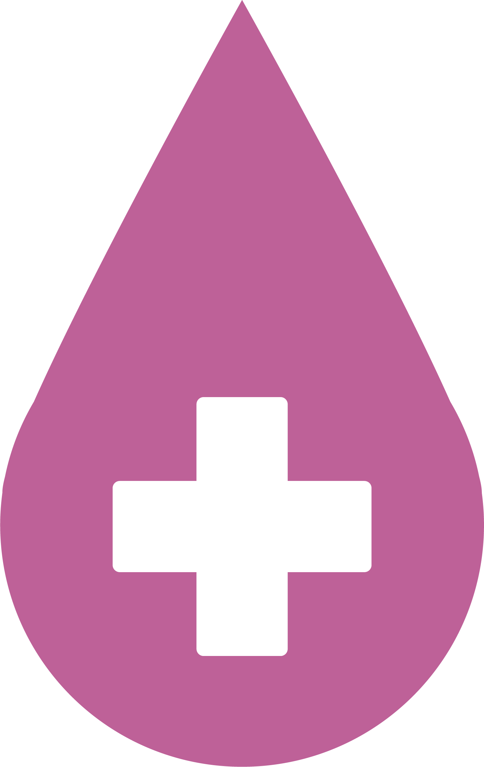 Blood Drop Icon - Vector Graphics (1565x2480), Png Download