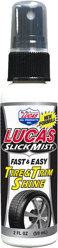 Lucas Oil Tire Shine- 2oz - Lucas Oil 10513 Slick Mist Tire And Trim Shine 24 Oz (718x900), Png Download
